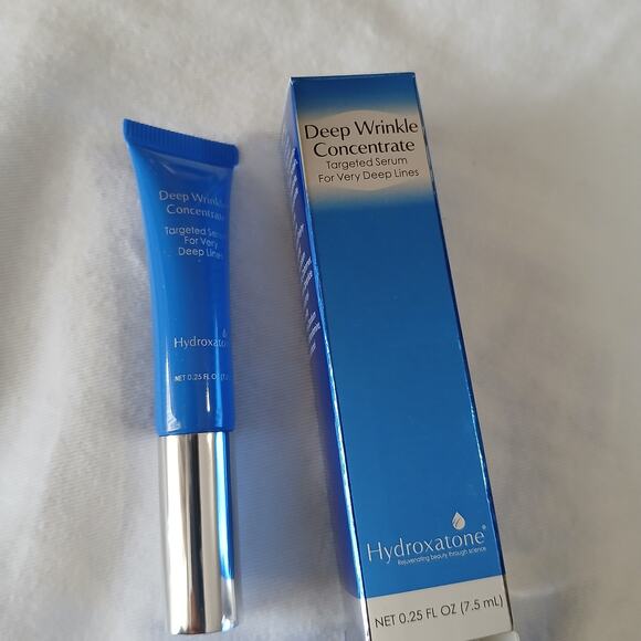 Set of (2) HYDROXATONE DEEP WRINKLE CONCENTRATE NIB/SEALED .25 oz each - Picture 4 of 13
